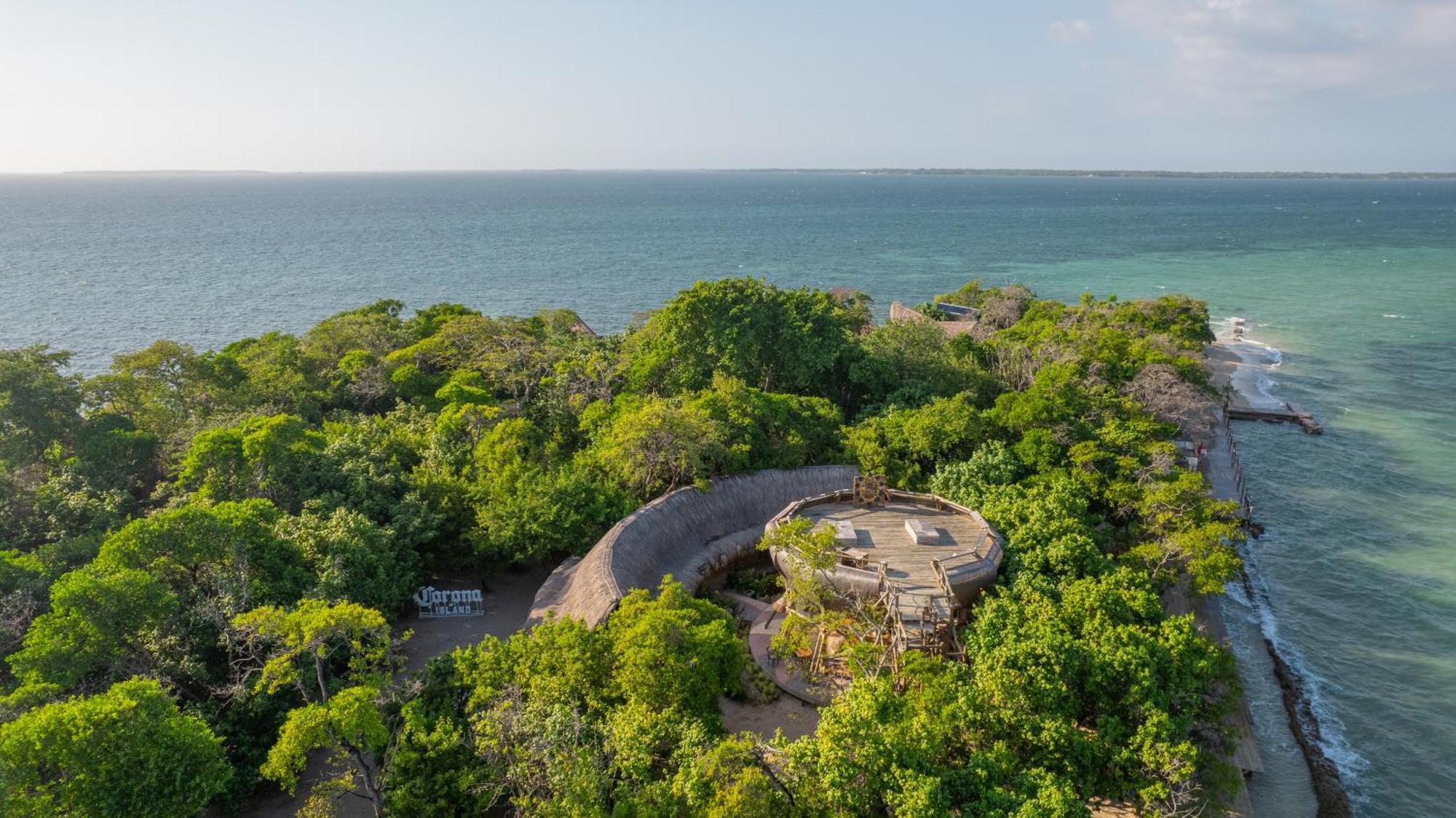 Isla Corona Islas del Rosario Bagian luar foto
