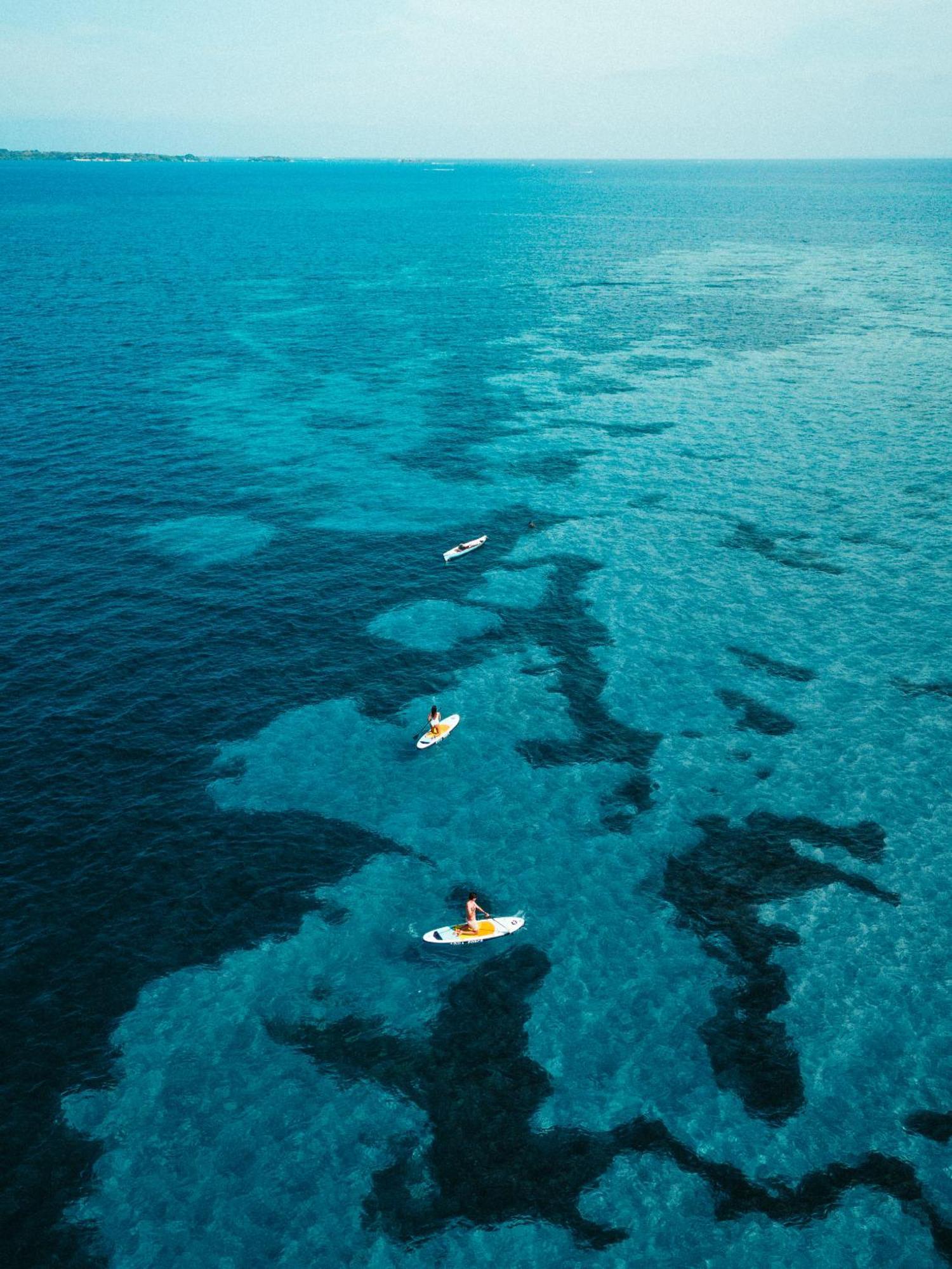 Isla Corona Islas del Rosario Bagian luar foto