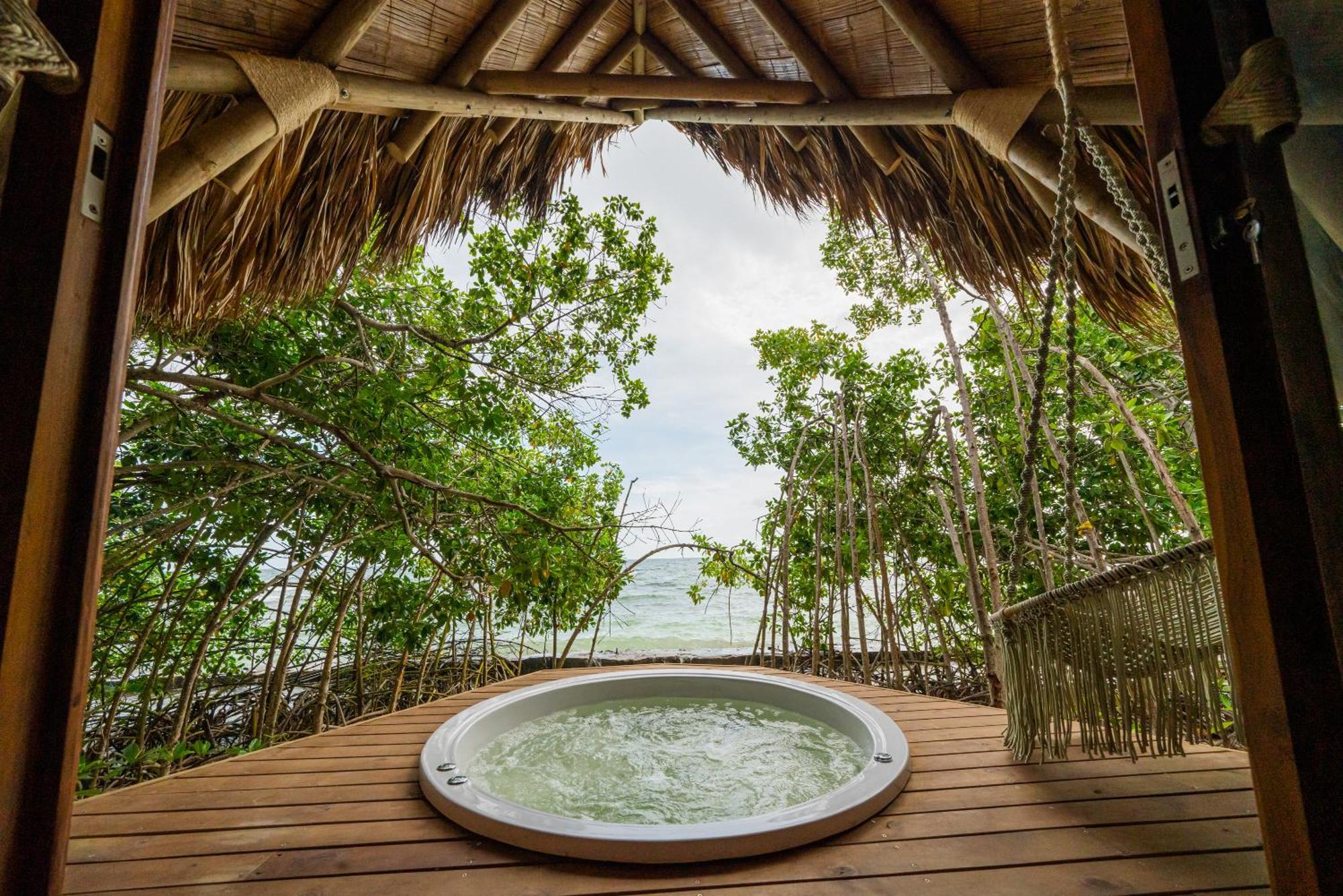 Isla Corona Islas del Rosario Bagian luar foto