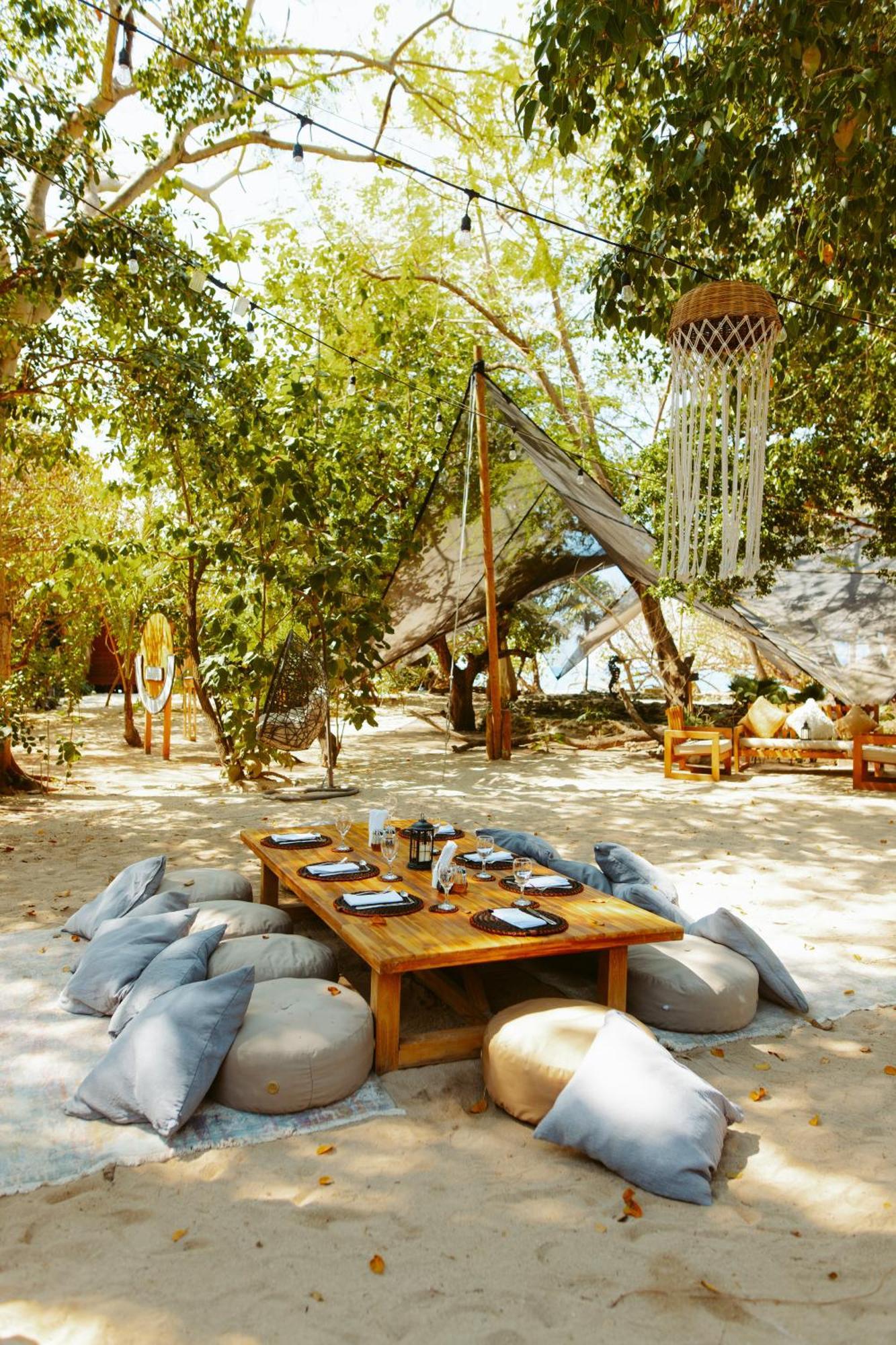 Isla Corona Islas del Rosario Bagian luar foto