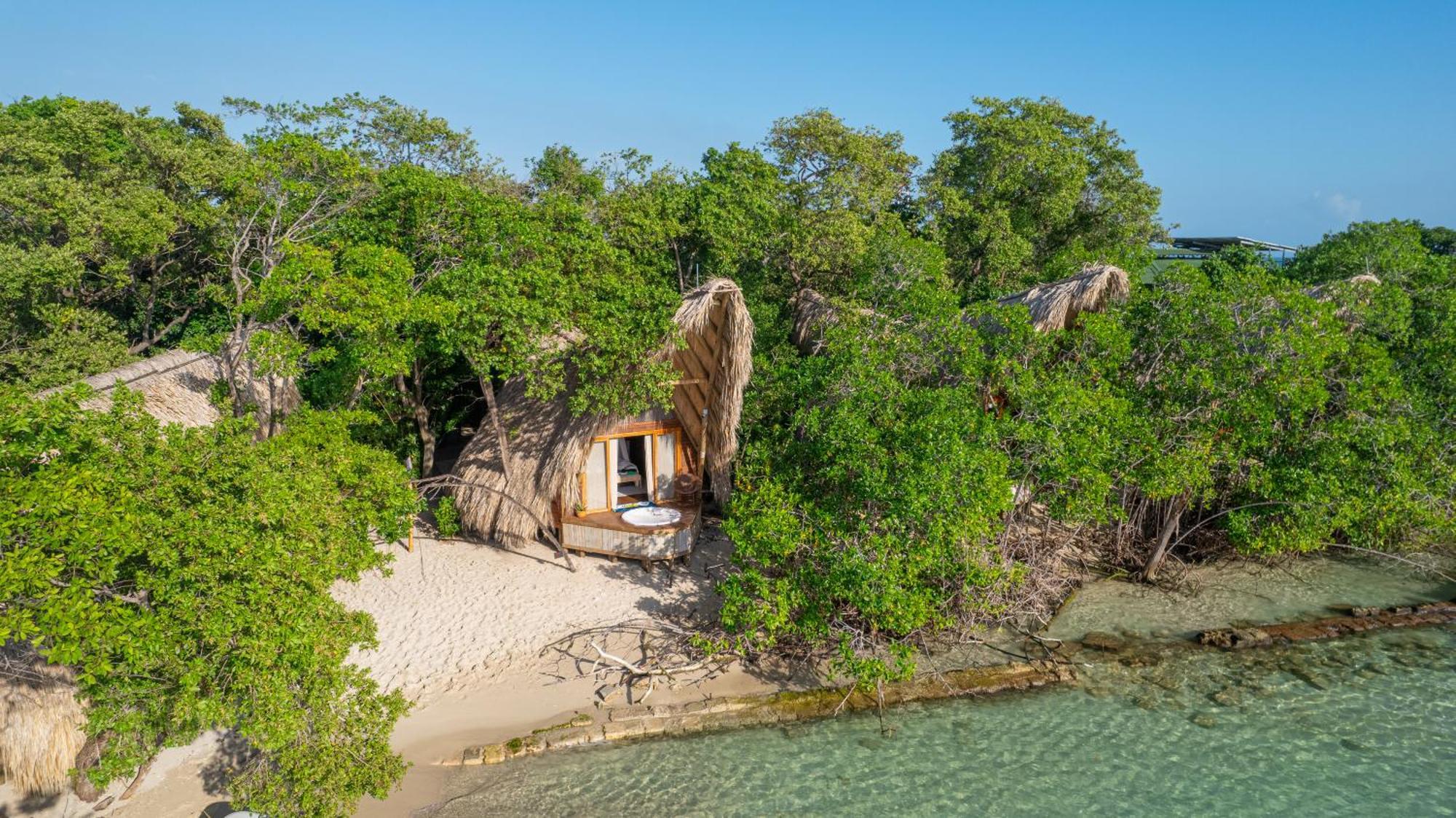 Isla Corona Islas del Rosario Bagian luar foto